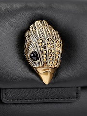 Kurt Geiger London Black Leather Mini Oxford Bag - Image 5 of 5