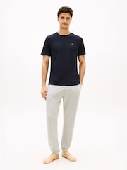Tommy Hilfiger White Signature Crew Neck T-Shirts 3 Pack - Image 5 of 7