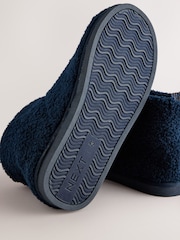 Marine - Bottes chaussons en imitation peau de mouton - Image 7 de 7