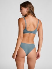 Hunkemöller Blue Mona Padded Non Wired Bra - Image 2 of 5