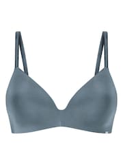 Hunkemöller Blue Mona Padded Non Wired Bra - Image 4 of 5