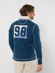 Joe Browns Blue Remarkable Rugby Shirt - Image 5 of 8