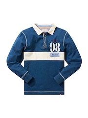 Joe Browns Blue Remarkable Rugby Shirt - Image 6 of 8