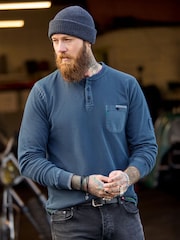 Joe Browns Wonderful Waffle Customised Henley T-Shirt - Bilde 1 av 8