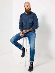 Joe Browns Wonderful Waffle Customised Henley T-Shirt - Bilde 6 av 8