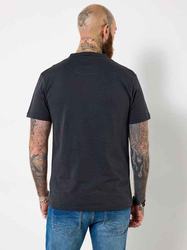 Joe Browns Ready For Anything Henley T-Shirt - Bild 2 von 6