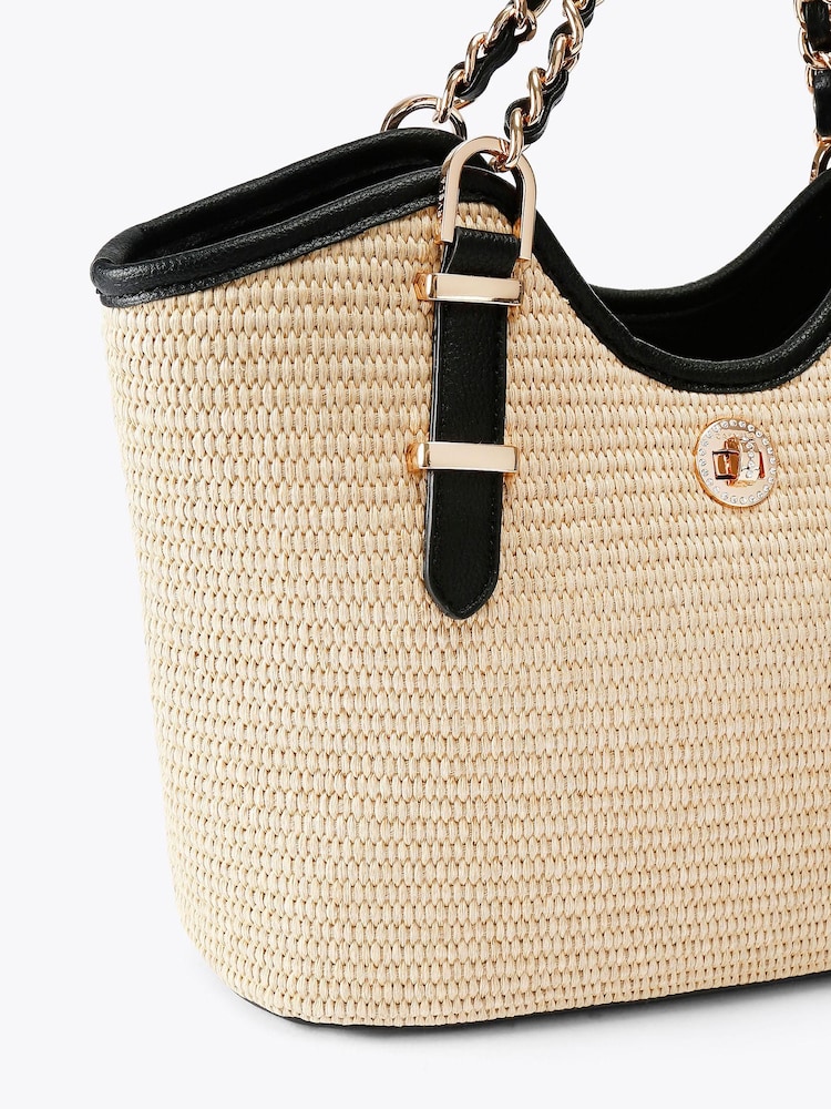Carvela Brown/Black Colucci Mini Tote Bag - Image 4 of 4