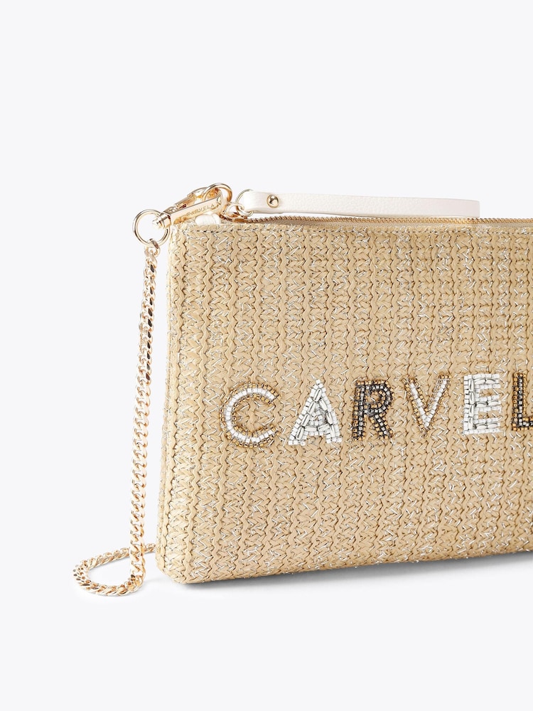 Carvela Brown Sorrento Chain Pouch Bag - Image 4 of 4