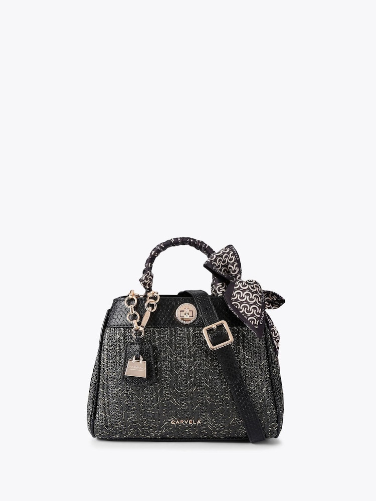 Carvela Black Sorrento Top Handle Bag - Image 1 of 4