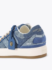 Kurt Geiger London Blue Southbank Tag Trainers - Image 5 of 5