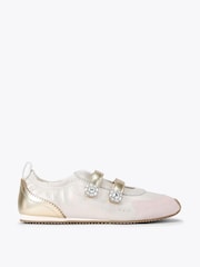 Kurt Geiger London White Islington Mary Jane Trainers - Image 2 of 5