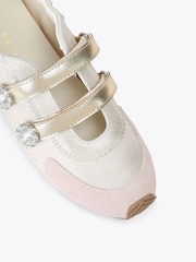 Kurt Geiger London White Islington Mary Jane Trainers - Image 6 of 6
