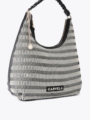 Carvela Black Treccia Plait Tote Bag - Image 2 of 4
