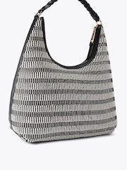 Carvela Black Treccia Plait Tote Bag - Image 3 of 4