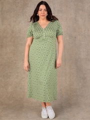 Live Unlimited Print Jersey Midaxi Dress - Image 1 of 5