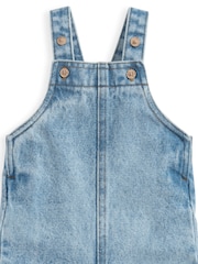 Mamas & Papas Blue Denim Dungarees - Image 3 of 3