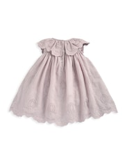 Mamas & Papas Broderie Collar Dress - Imaginea 3 din 3
