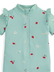 Mamas & Papas Blue Strawberry Print Rashsuit - Image 3 of 3