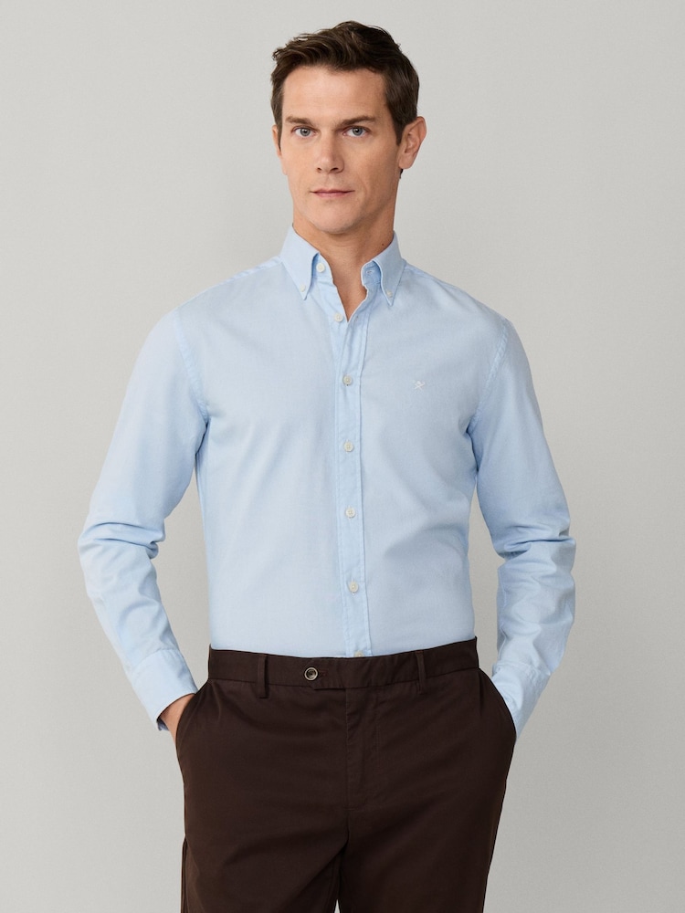Hackett Dyed Oxford Shirt - Image 2 of 7