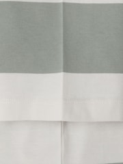 Hackett Green Classic Fit Stripe Graphic Festival T-Shirt - תמונה 4 מתוך 4