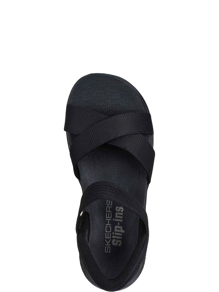 Skechers Black Ultra Flex 3.0 - Never Better Sandals - Image 6 of 6