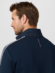 Hackett Tape Track Sweatshirt med lynlås - Billede 8 af 8