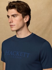 Hackett Short Sleeve Branded T-Shirt - Image 3 of 9