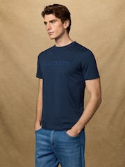 Hackett Short Sleeve Branded T-Shirt - Image 4 of 9