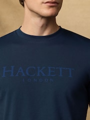 Hackett Short Sleeve Branded T-Shirt - Image 7 of 9