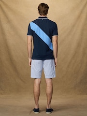 Hackett Classic Fit Short Sleeve Back Sash Polo Shirt - Bild 5 von 8