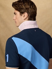 Hackett Classic Fit Short Sleeve Back Sash Polo Shirt - Bild 7 von 8