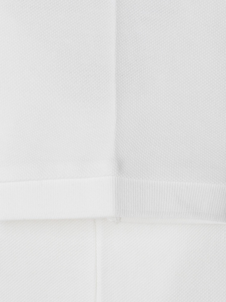 Hackett White Logo Short Sleeve Polo Shirt - Image 5 of 5