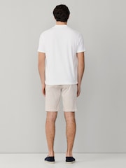 Hackett White Towelling Short Sleeve Polo Shirt - Image 5 of 9