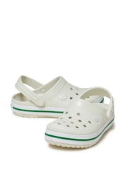 Crocs White Crocband Toddler Clogs - Image 4 of 5