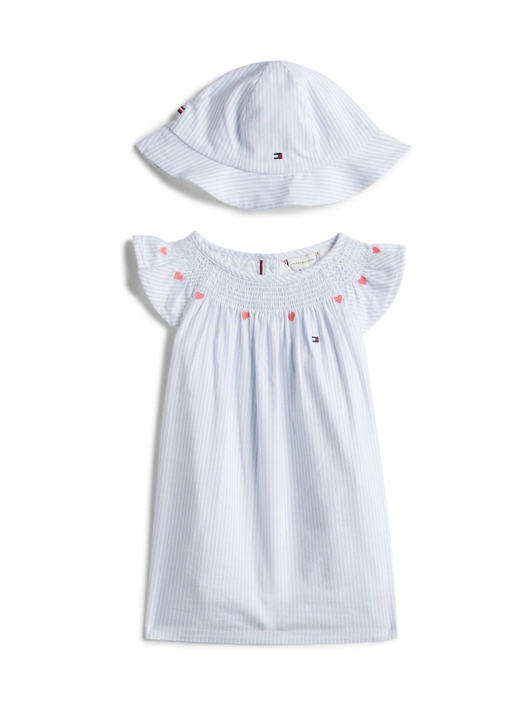 Tommy Hilfiger Blue Ithaca Stripe Outfit Gift Box 3 Piece - Image 1 of 4