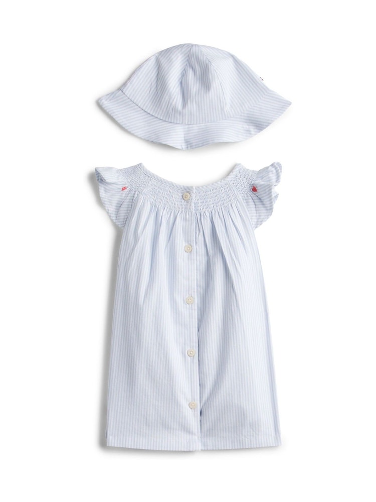 Tommy Hilfiger Blue Ithaca Stripe Outfit Gift Box 3 Piece - Image 2 of 4