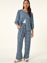 Roman Petite Ditsy Blouse - Imaginea 5 din 5