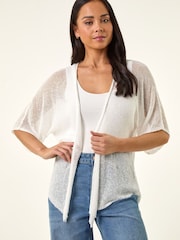 Roman 小さいサイズ・テクスチャードカーディガン - 画像 4 / 5