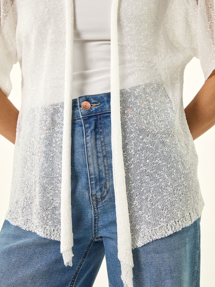 Roman 小さいサイズ・テクスチャードカーディガン - 画像 5 / 5