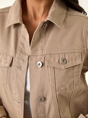 Roman Natural Bleached Denim Jacket - Image 5 of 5