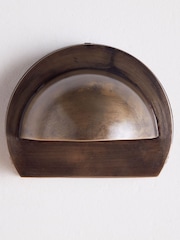 Nkuku Antique Brass Datu Outdoor Wall Lamp - Image 3 of 5