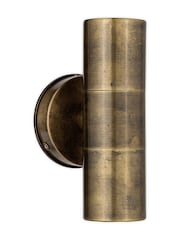 Nkuku Antique Brass Vitla Outdoor Wall Lamp - Image 3 of 4
