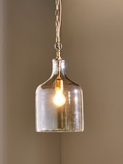 Nkuku Lustre Kalsi Glass Pendant Ceiling Light - Image 2 of 5
