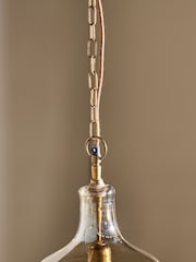 Nkuku Lustre Kalsi Glass Pendant Light - Image 3 of 5