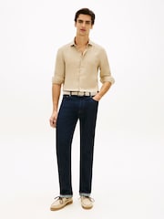Tommy Hilfiger Smart Casual Slim Fit Pure Linen Shirt - Image 2 of 5