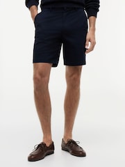 Tommy Hilfiger Blue Dover Twill Chino 8" Inseam Shorts - Image 1 of 4