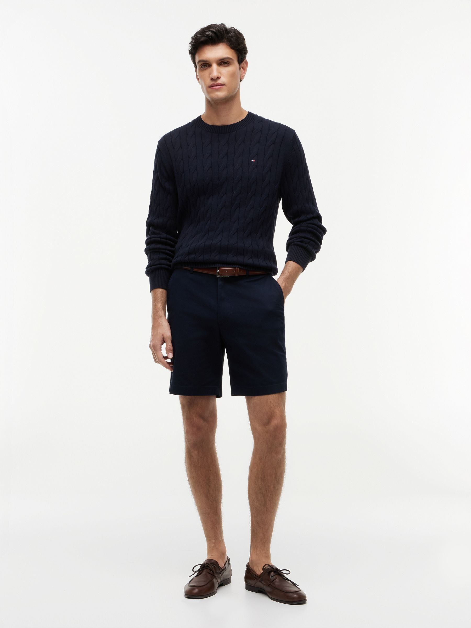 Buy Tommy Hilfiger Navy Blue Dover Twill Chino 8