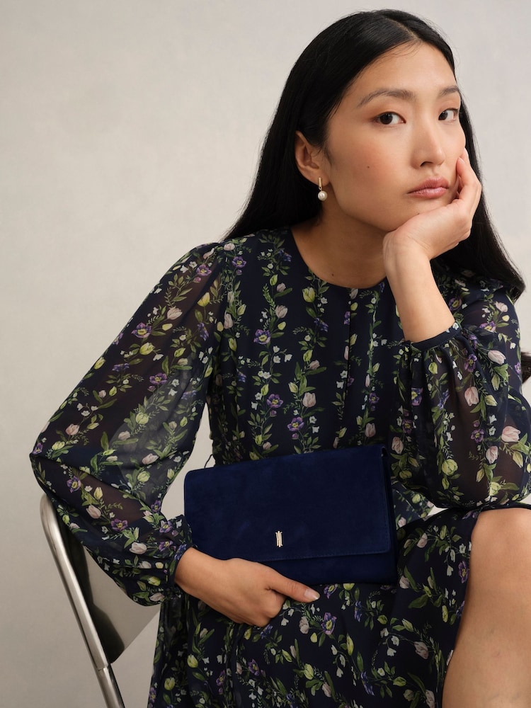 Hobbs Blue Ashley Clutch - Image 3 of 3