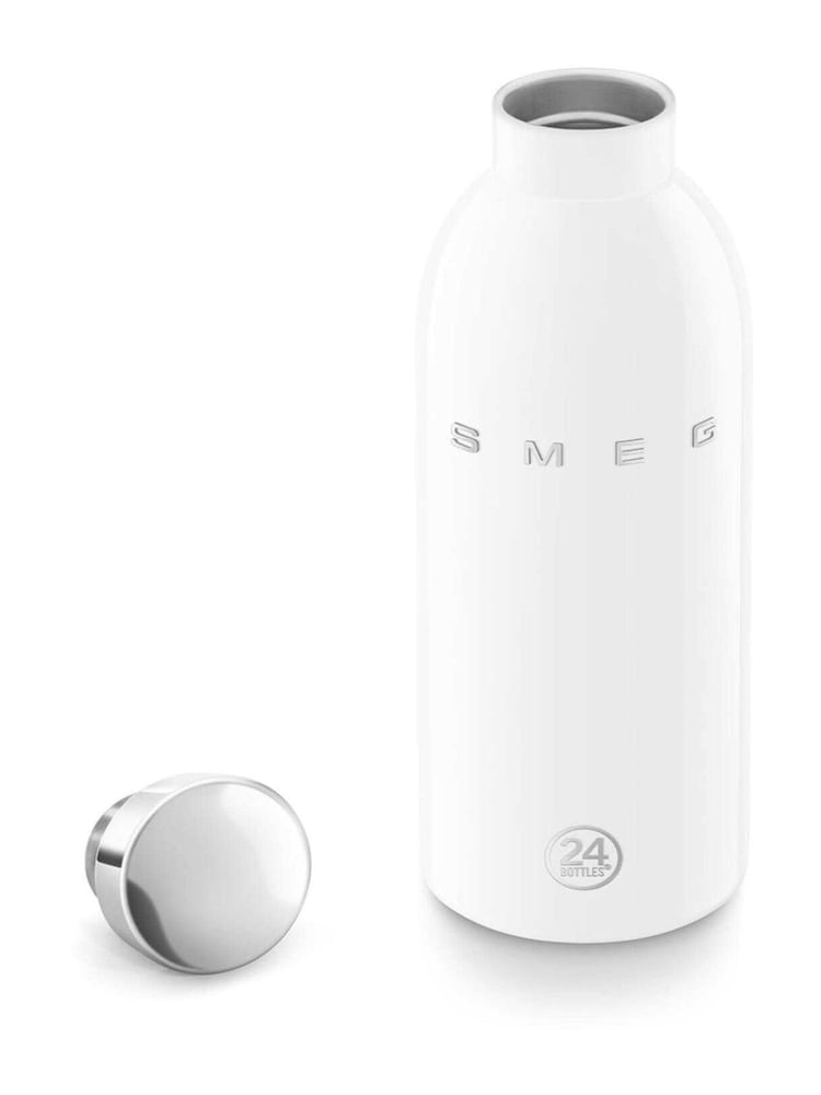 Smeg White 24Bottles Lightweight and Leakproof Clima Water Bottle - Image 1 of 4