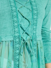 Joe Browns Blue Dare To Be Different Jersey Tunic Top - Image 3 of 6